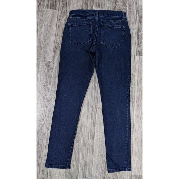 (3/$35) Banana Republic Womens Size 25 / 0 Reg Skinny Denim Blue Jeans Leggings - Picture 2 of 9